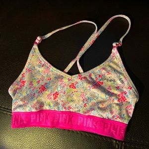 Pink bra